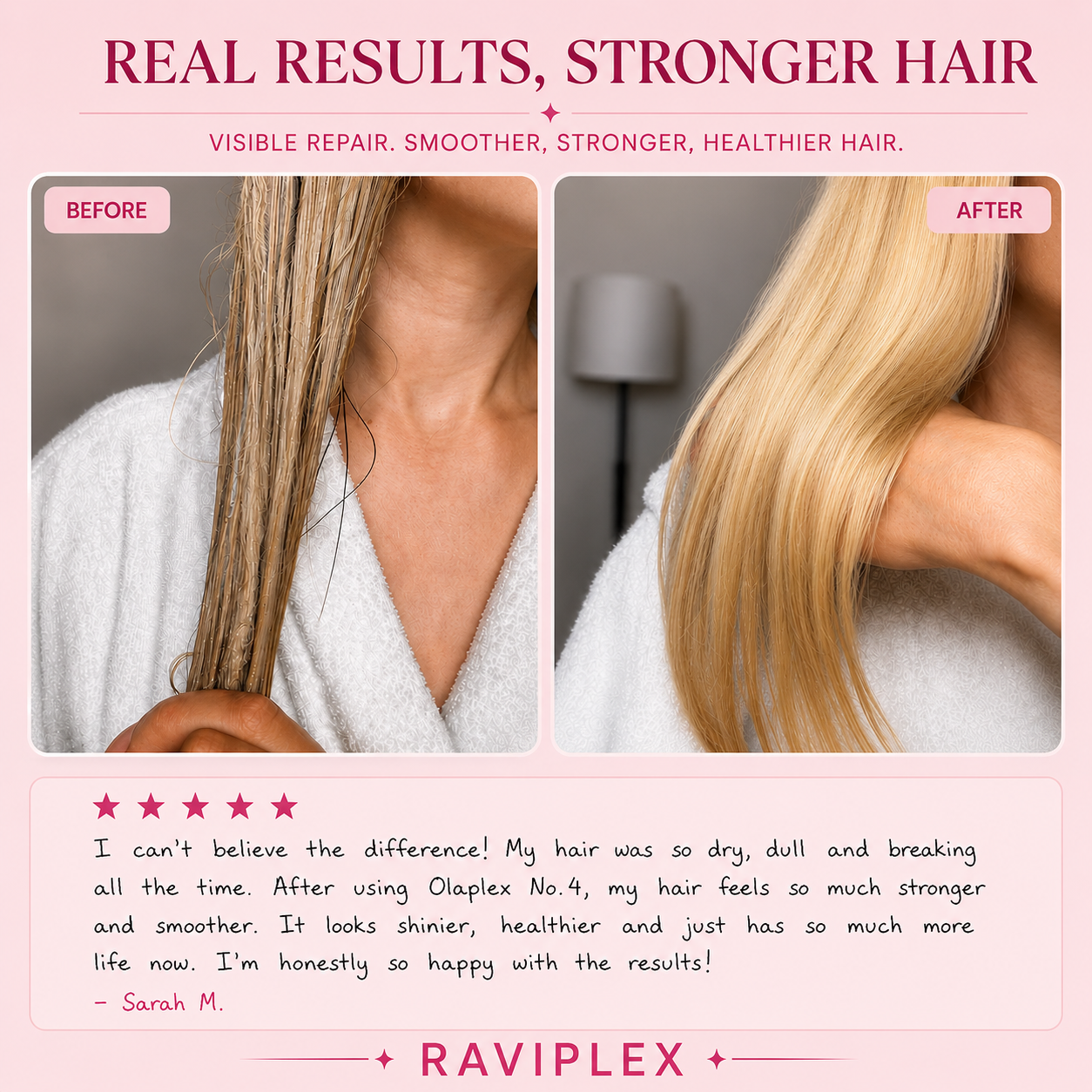 Olaplex BOND MAINTENANCE No.4 SHAMPOO & No. 5 CONDITIONER
