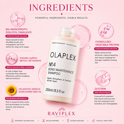 Olaplex BOND MAINTENANCE No.4 SHAMPOO & No. 5 CONDITIONER