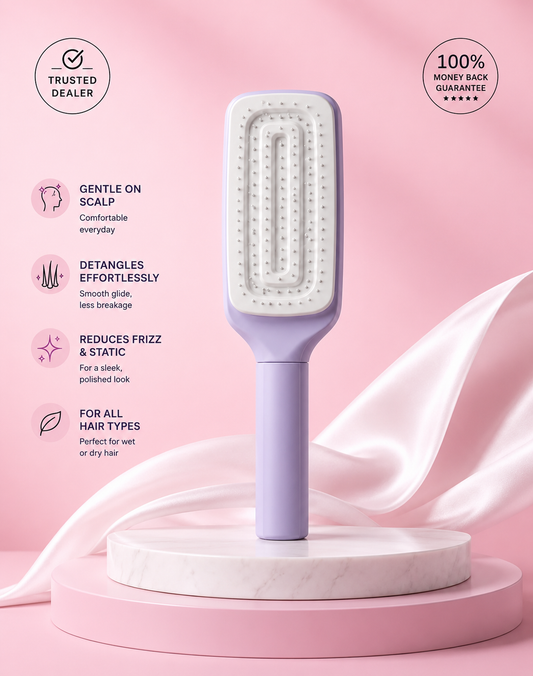 Reviplex™ Self-Cleaning Hair Brush