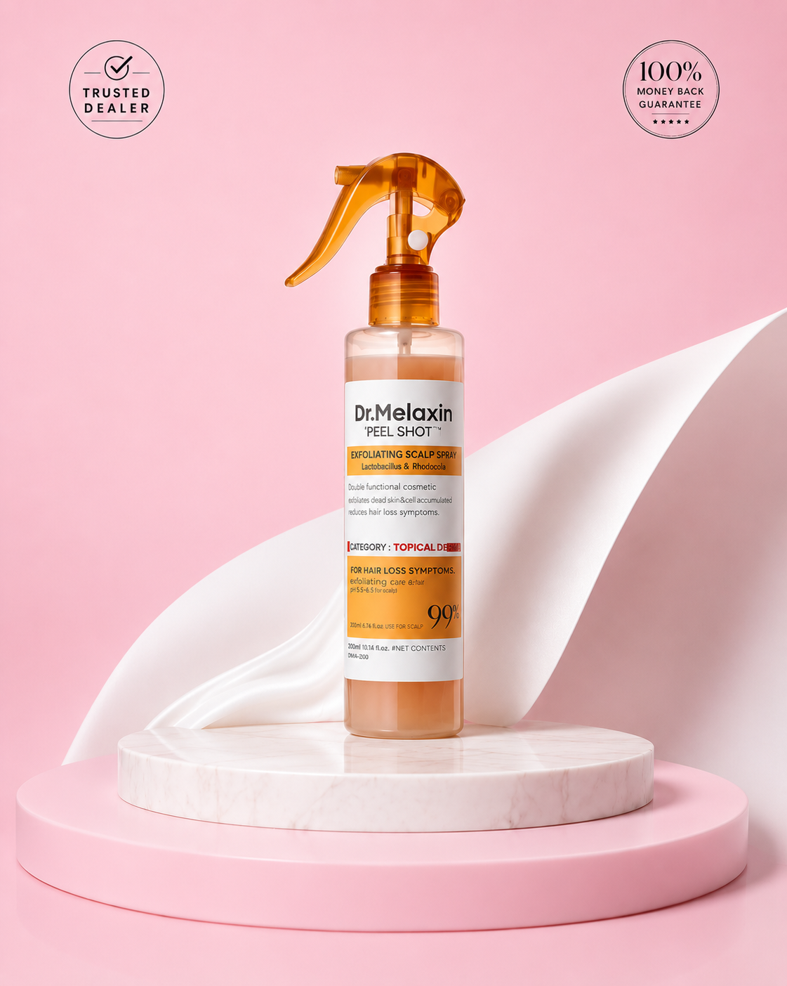 Dr. Melaxin Peel Shot Exfoliating Body Spray